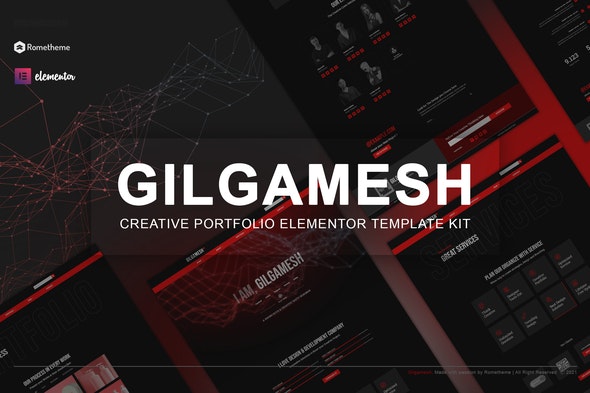 دانلود قالب المنتور Gilgamesh - پوسته نمونه کار خلاقانه وردپرس