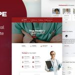 دانلود قالب سایت Hope - قالب پزشکی و درمانی HTML5