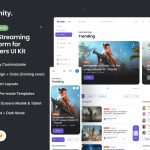 دانلود UI Kit داشبورد Unity Dashboard Kit — Gaming