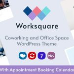 دانلود قالب وردپرس Worksquare - پوسته کسب و کار و شرکتی وردپرس