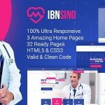 دانلود قالب سایت IBNSINO - قالب بیمارستان و مراکز درمانی HTML