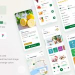 دانلود UI Kit اپلیکیشن موبایل Tanam