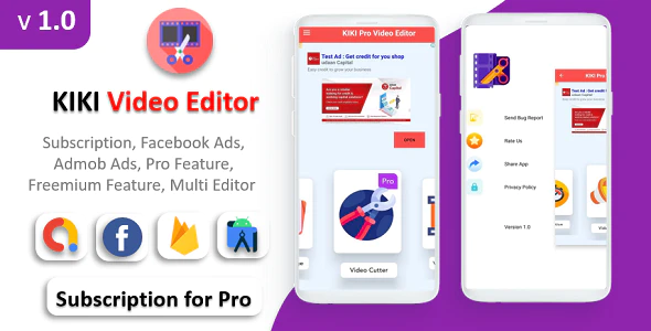 دانلود سورس اندروید KIKI Pro Video Editor App