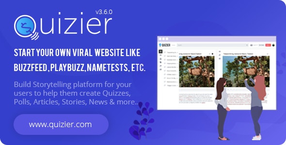 دانلود اسکریپت Quizier - سیستم مدیریت جامعه مجازی Viral حرفه ای