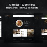 دانلود قالب سایت اورجینال AlFresco - قالب رستوران چند منظوره HTML5