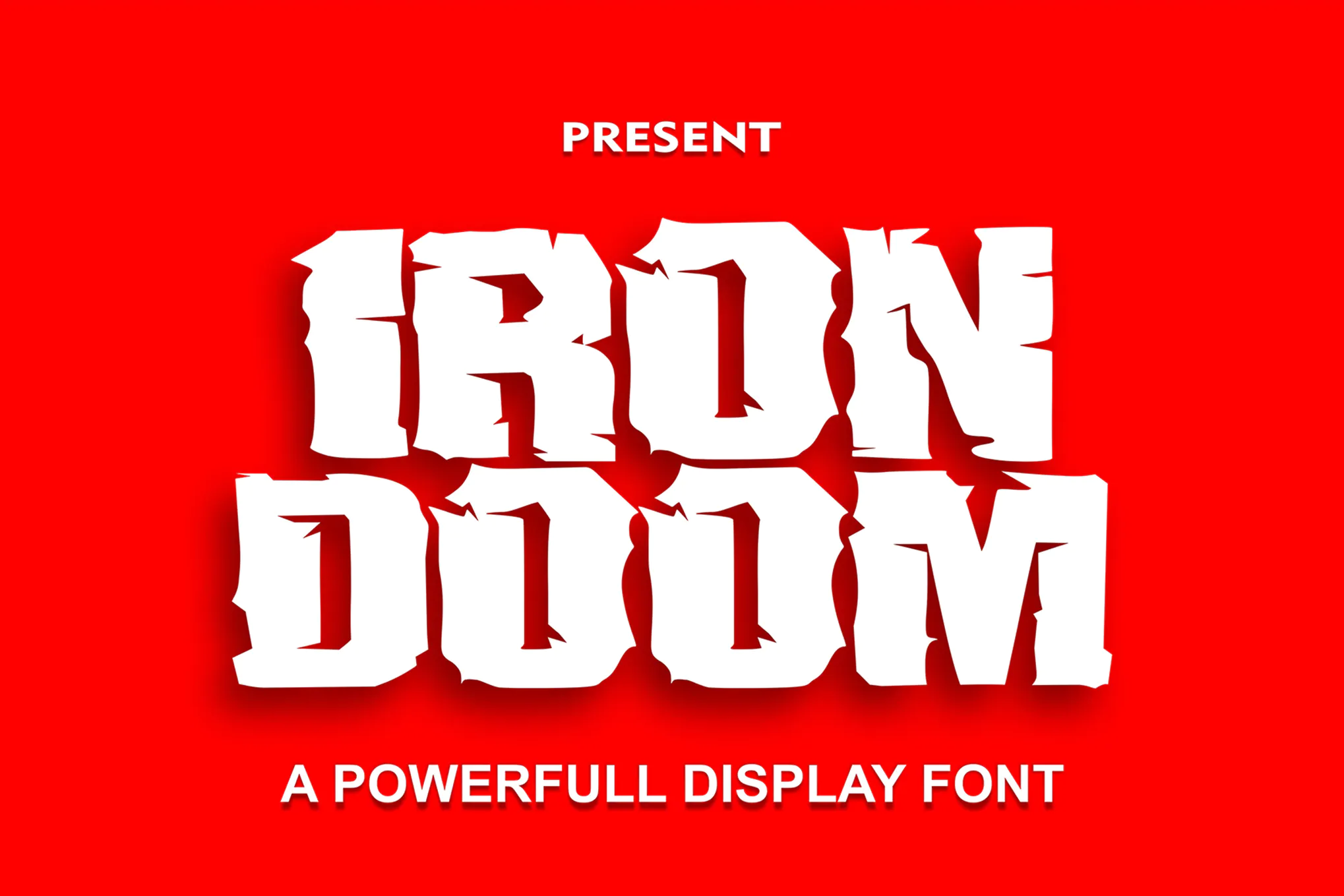دانلود فونت انگلیسی IRon Doom