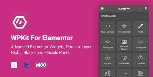 دانلود افزونه وردپرس WPKit For Elementor