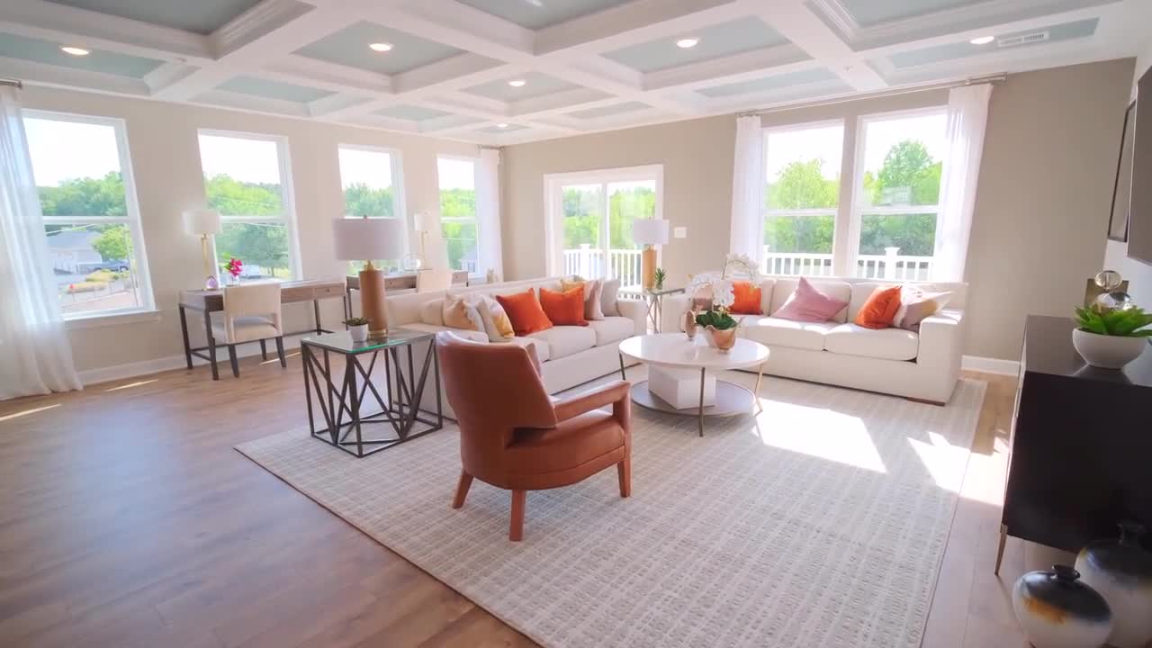 دانلود ویدیو استوک High-End Living Room Interior