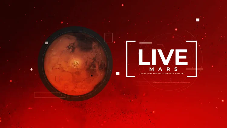 دانلود پروژه افتر افکت Mars Live Intro