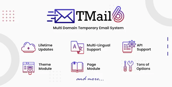 دانلود اسکریپت TMail - ایجاد سیستم ایمیل موقت پیشرفته (مولتی دامین)