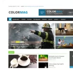 دانلود قالب وردپرس ColorMag Pro - پوسته مجله خبری حرفه ای وردپرس