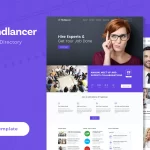 دانلود رابط کاربری و قالب Findlancer