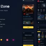 دانلود رابط کاربری گیمینگ موبایل PlayZone
