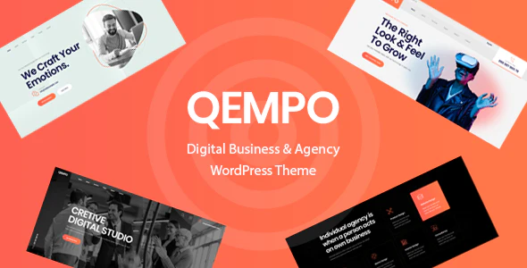 دانلود قالب وردپرس Qempo - پوسته خدمات نمایندگی و شرکتی وردپرس