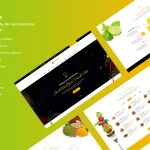 دانلود قالب سایت Tomato - قالب رستوران، کافه و فست فود HTML