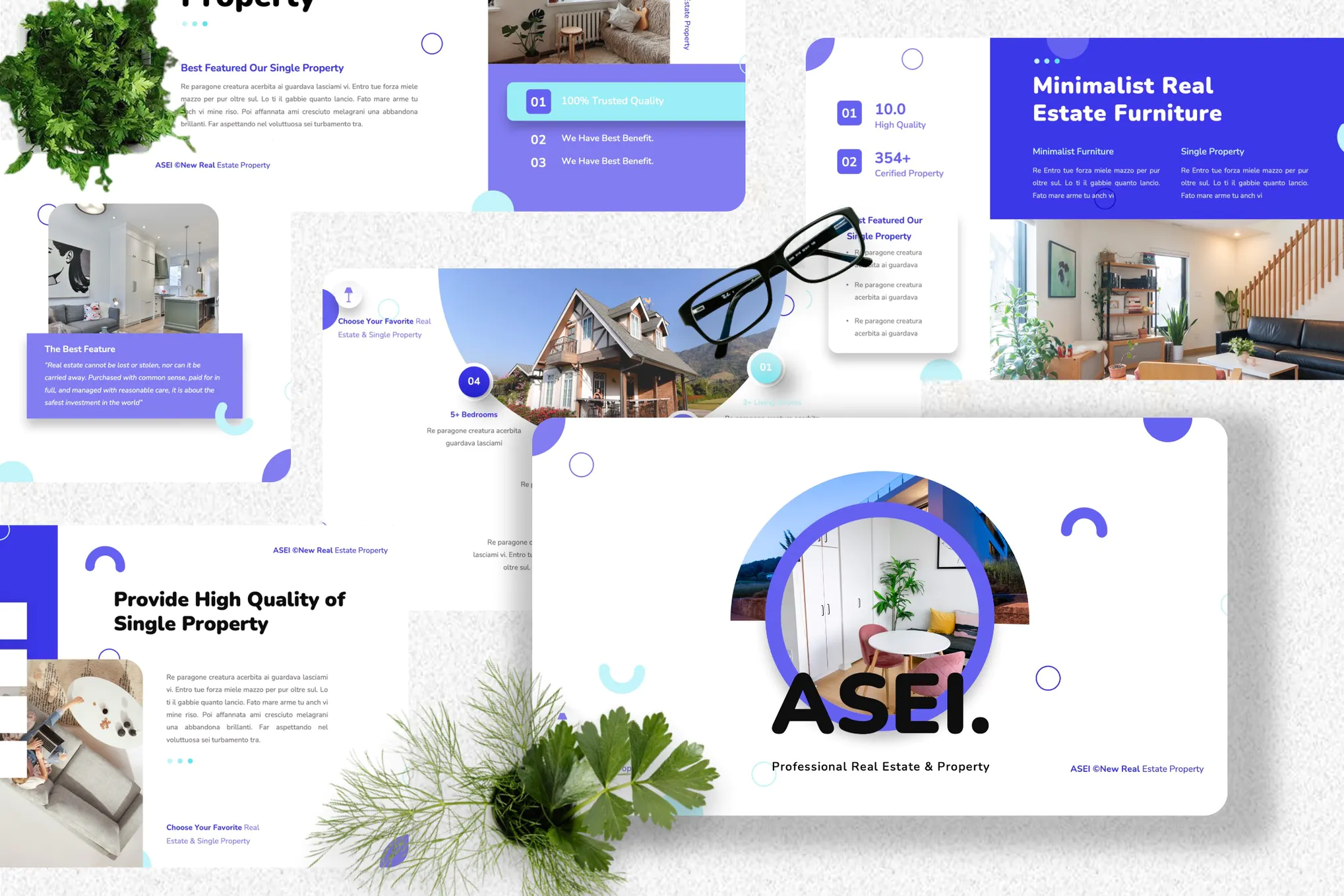 Asei Real Estate Powerpoint Template
