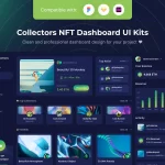 دانلود رابط کاربری و قالب Collectors NFT Dashboard