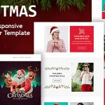 Christmas Responsive Email Newsletter Template