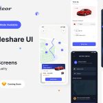 دانلود رابط کاربری Rideshare UI Kit