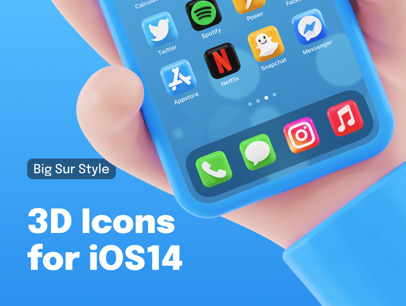 دانلود 3D App Icons for iOS