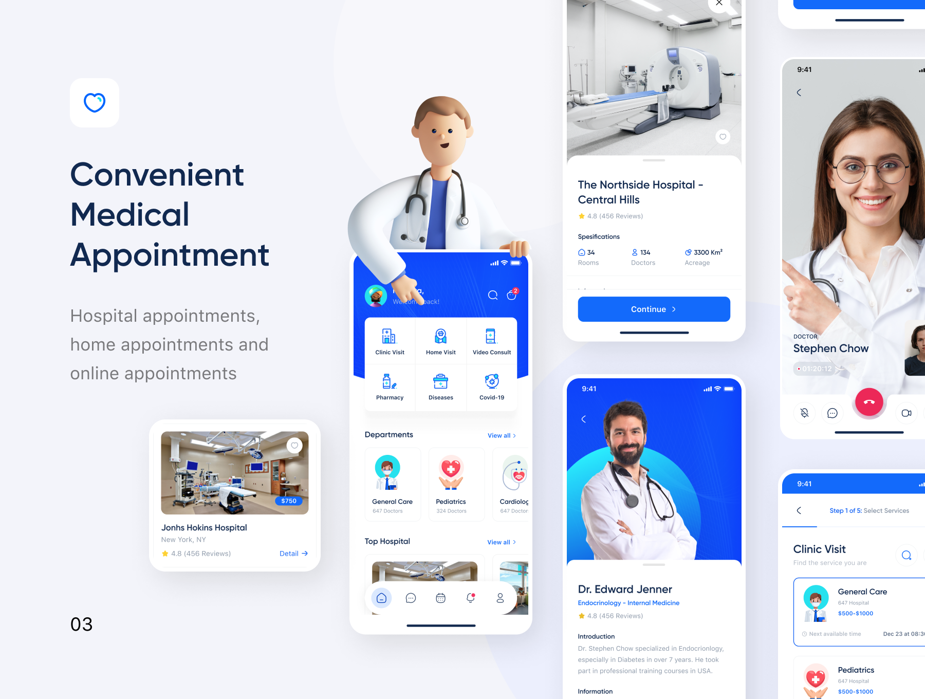 Medilab - Super Medical App UI Kit