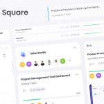 دانلود رابط کاربری Square Dashboard UI Kit