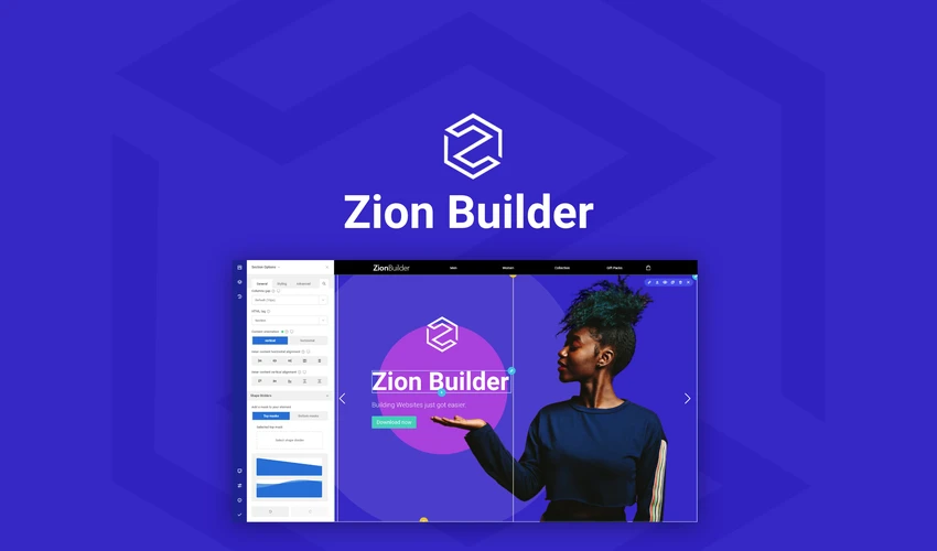 دانلود افزونه وردپرس Zion Builder Pro - صفحه ساز پیشرفته وردپرس