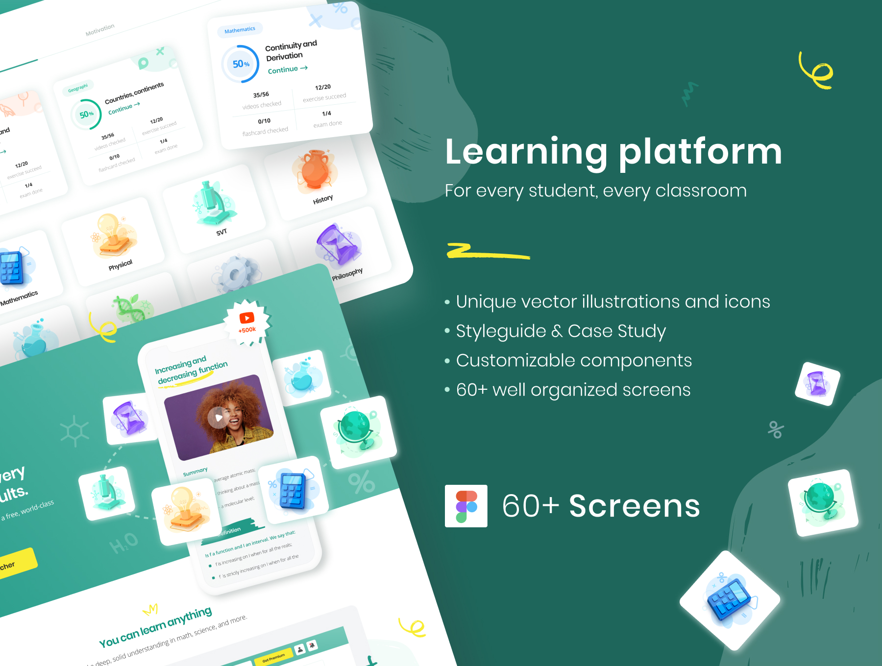 Online Education Platform UI kit