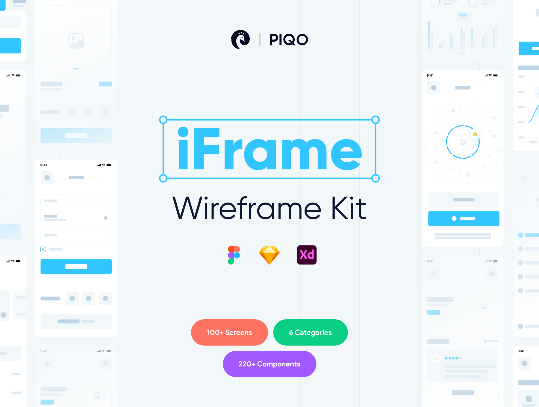 iFrame Wireframe Kit