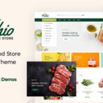 دانلود قالب وردپرس Freshio - پوسته فروشگاهی مواد غذایی و سوپر مارکت وردپرس