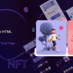 دانلود قالب سایت Nufti - قالب HTML مارکت پلیس NFT