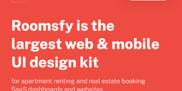 دانلود رابط کاربری Roomsfy Web and Mobile UI kit