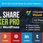 دانلود افزونه وردپرس Social Share & Locker Pro