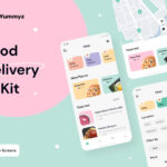 دانلود رابط کاربری Yummyz - Food Delivery UI Kit