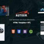 دانلود قالب سایت Autixir - قالب سایت مکانیکی و خدمات خودرو HTML
