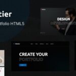 دانلود قالب سایت Metier - قالب نمونه کار شخصی و مدرن HTML