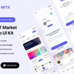 دانلود NFTX - NFT Market App UI Kit