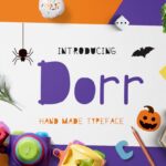 دانلود فونت انگلیسی Dorr - به همراه وب فونت