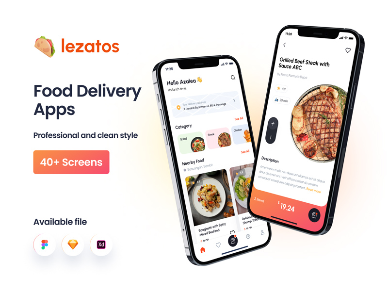 Lezatos - Food Delivery Apps