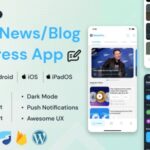 دانلود سورس کد فلاتر NewsPro - Blog/News/Article App For Wordpress