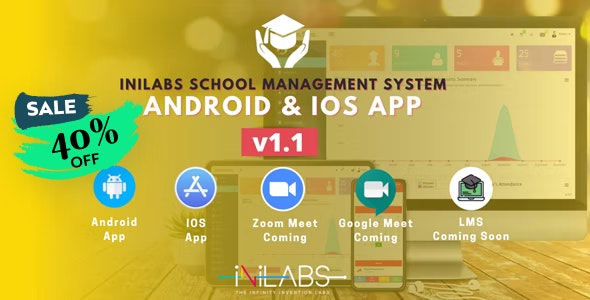 دانلود سورس کد اندروید iNiLabs School Android App