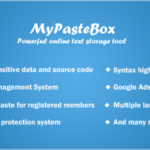 دانلود اسکریپت MyPasteBox
