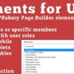 دانلود افزونه وردپرس Elements for Users - افزودنی صفحه ساز WPBakery