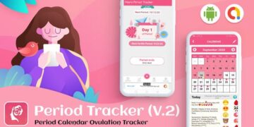 دانلود سورس کد اندروید Android Period Tracker for Women