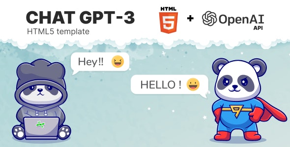 دانلود اسکریپت Chat GPT-3 OpenAI HTML5