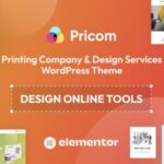 دانلود قالب خدمات چاپ و طراحی وردپرس Pricom