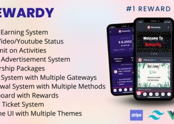 دانلود اسکریپت Rewardy - Status App with Reward Points