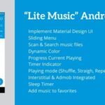 دانلود سورس اپلیکیشن موزیک پلیر اندروید Lite Music