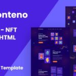 دانلود قالب NFT حرفه ای Monteno - نسخه HTML