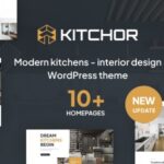 دانلود قالب طراحی داخلی وردپرس Kitchor